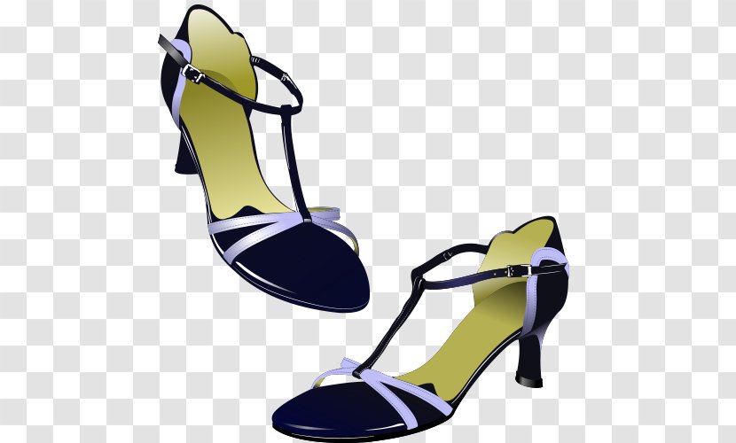 Slipper Court Shoe Sandal Footwear - Royaltyfree - Cartoon High Heels Transparent PNG