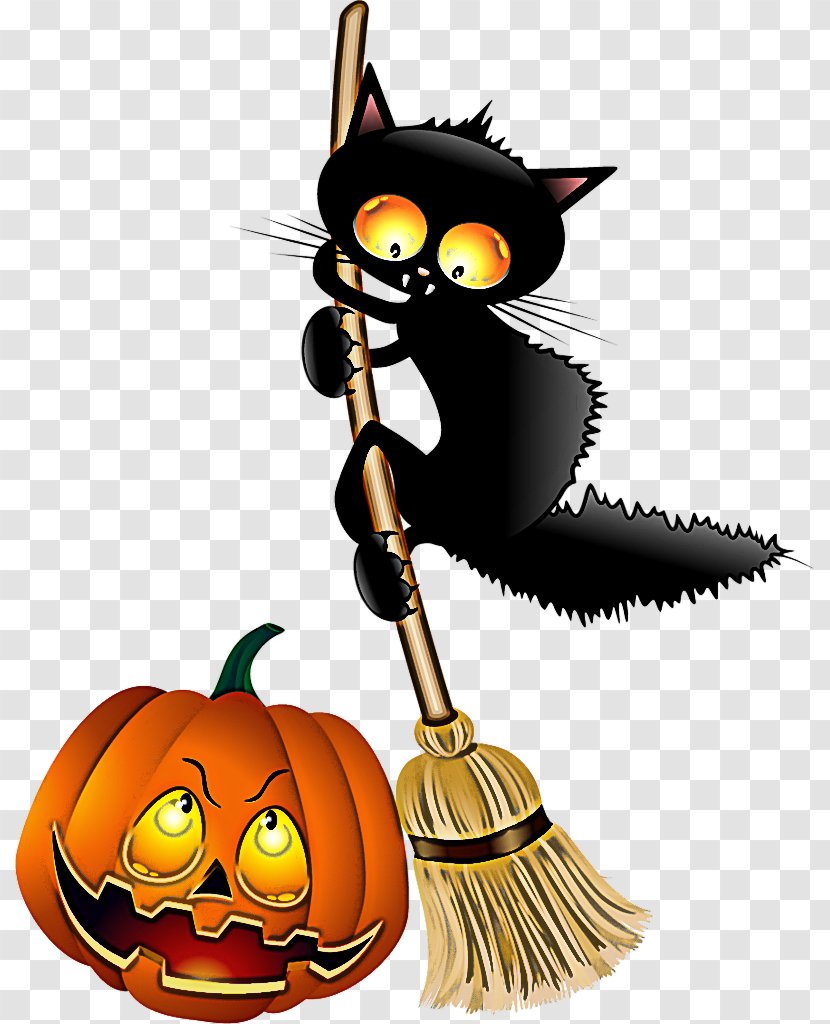 Pumpkin - Small To Mediumsized Cats - Cartoon Jackolantern Transparent PNG