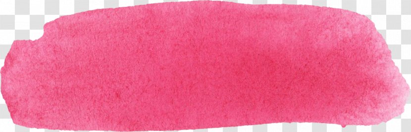 Hat - Red - Pink Watercolor Brush Transparent PNG