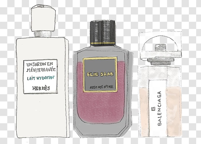 Perfume Lemonade Cosmetics Odor Flacon - Cartoon Transparent PNG