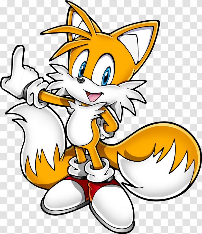 Tails Sonic Chaos Fox The Hedgehog Video Game - Character Transparent PNG