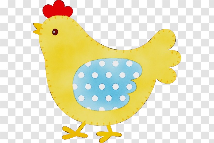Rooster Chicken Yellow Pattern Beak - Livestock Polka Dot Transparent PNG