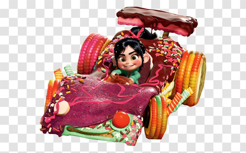 Vanellope Von Schweetz Car Disney Infinity Fix-It Felix Jr. Game - Doll - Sprinkles Transparent PNG