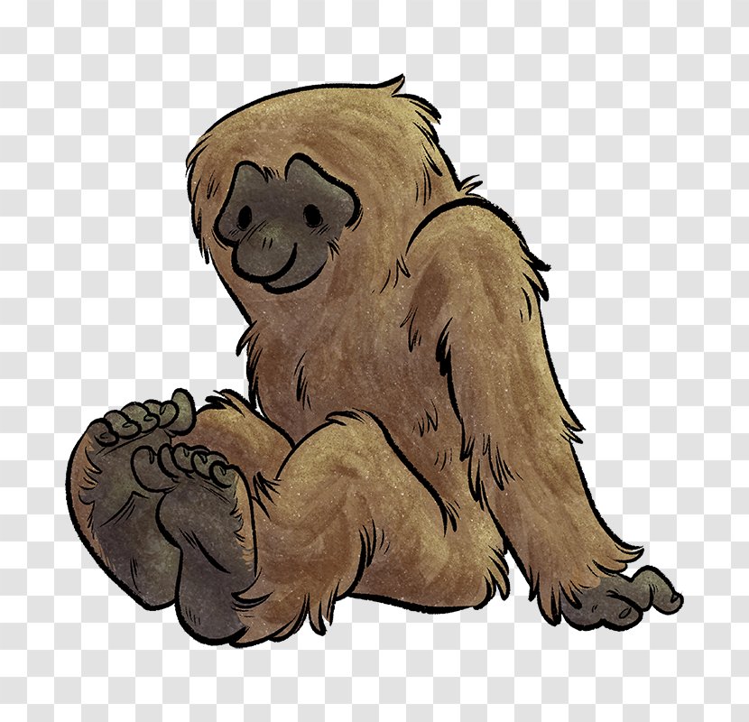 Dog Bigfoot Mothman Bear Cryptid - Big Cat Transparent PNG