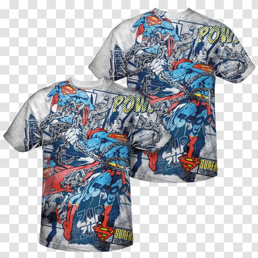 T-shirt Superman Sleeve Top Clothing - T Shirt Transparent PNG