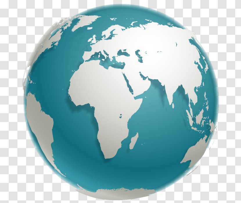World Map Globe Vector Graphics - Sphere Transparent PNG