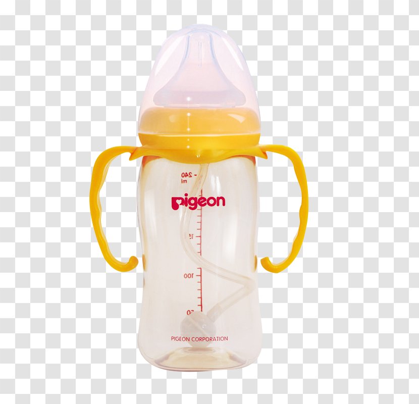 Baby Bottles Gratis Water - Products - BornFree Bottle With Handle Transparent PNG