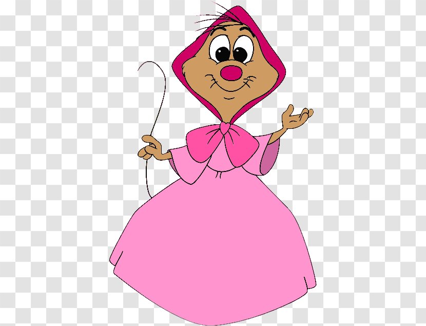 Mouse Jaq Cinderella Clip Art - Heart Transparent PNG