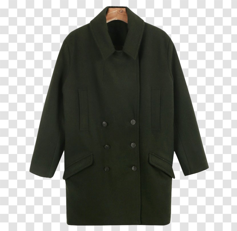 Coat Mackintosh Clothing Fashion Jacket - Button Transparent PNG