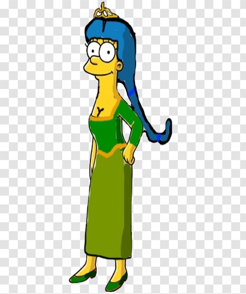 Princess Fiona Marge Simpson Homer Lisa Bart - Green Transparent PNG