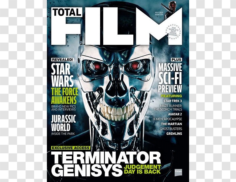 The Terminator Total Film Magazine - Ellen Page - Genisys Transparent PNG