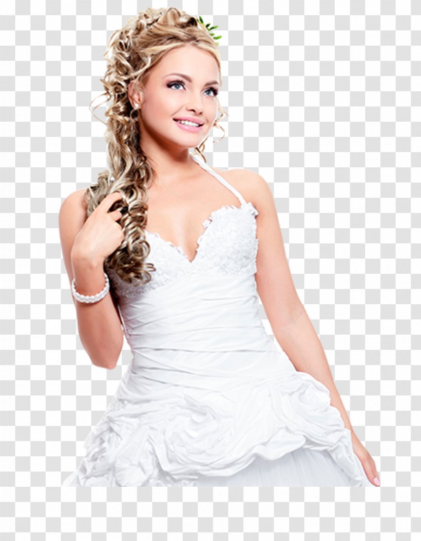 Bride Wedding Dress White Ring - Cartoon Transparent PNG