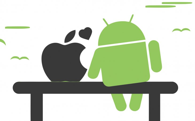 IPhone Android Apple - Silhouette Transparent PNG