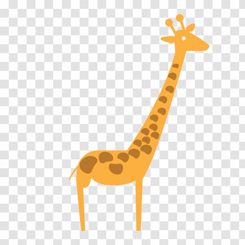 Giraffe Cartoon Clip Art - Child Transparent PNG