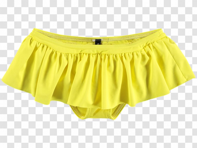 Shorts Underpants Waist Briefs Swimsuit - Orange Skirt Transparent PNG