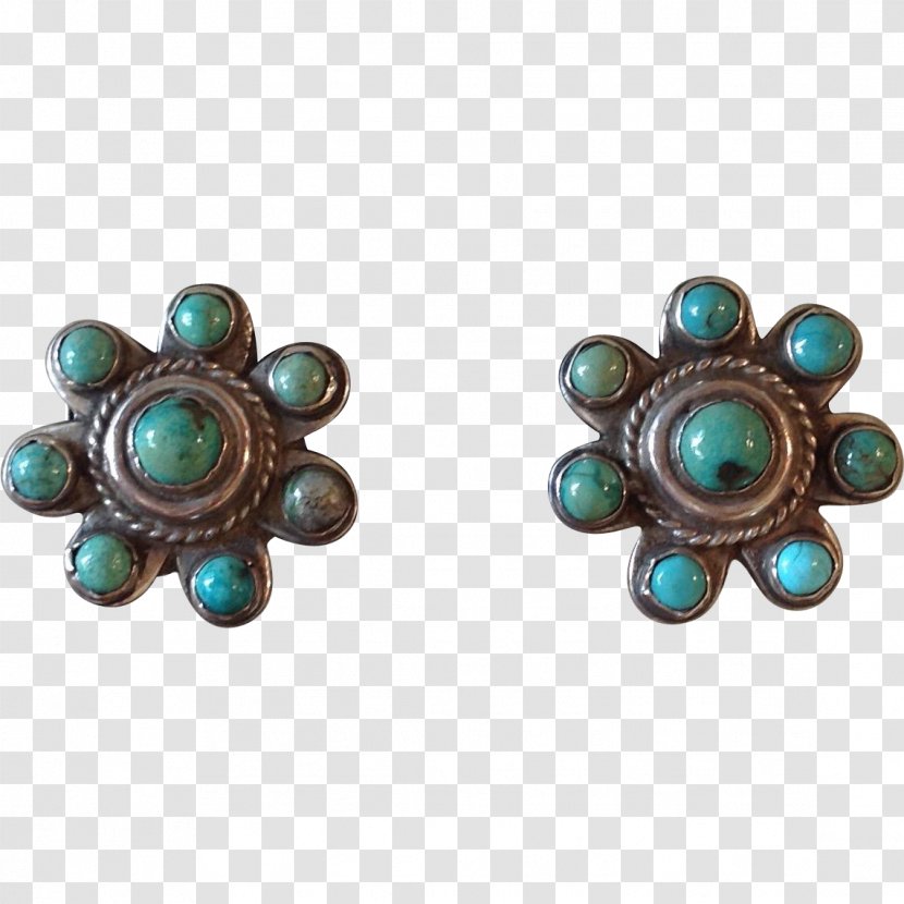 Turquoise Earring Body Jewellery Navajo Transparent PNG