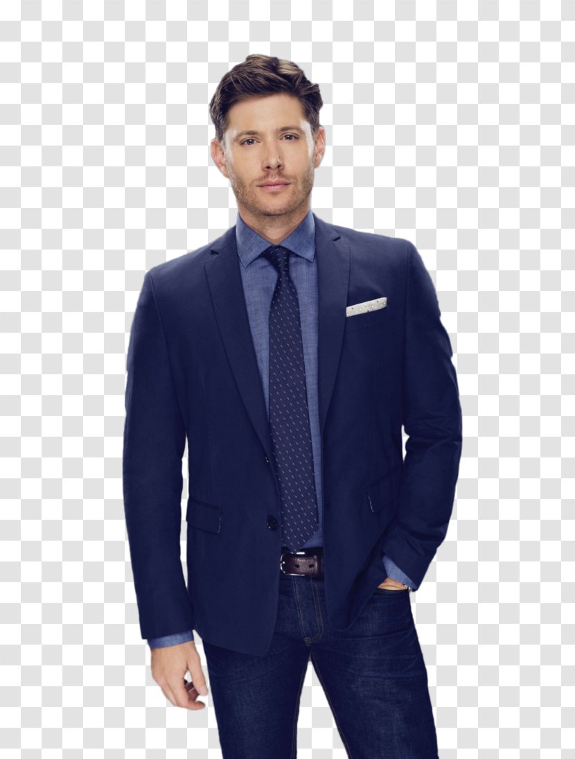 Jensen Ackles Supernatural Dean Winchester Sam - Deviantart - Suit Transparent PNG