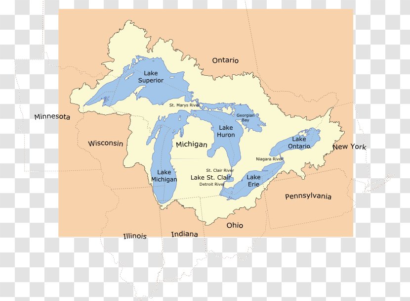 Lake Michigan Great Lakes Region Basin Superior Transparent PNG