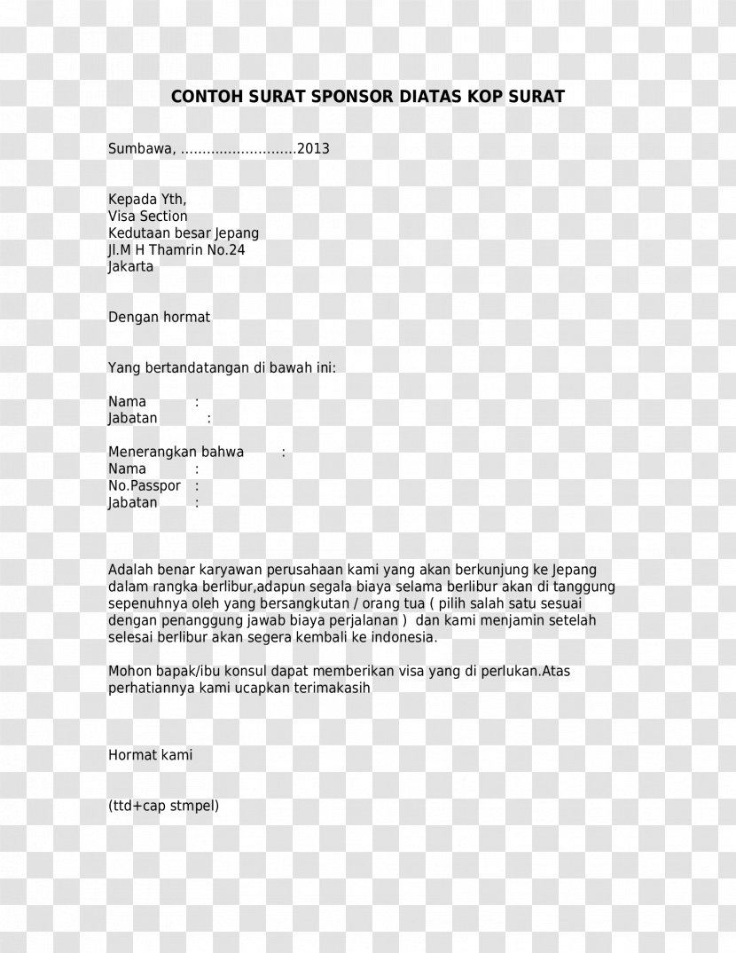 Document Leave Of Absence Letterhead Marriage - Cover Letter - Border Technology Transparent PNG