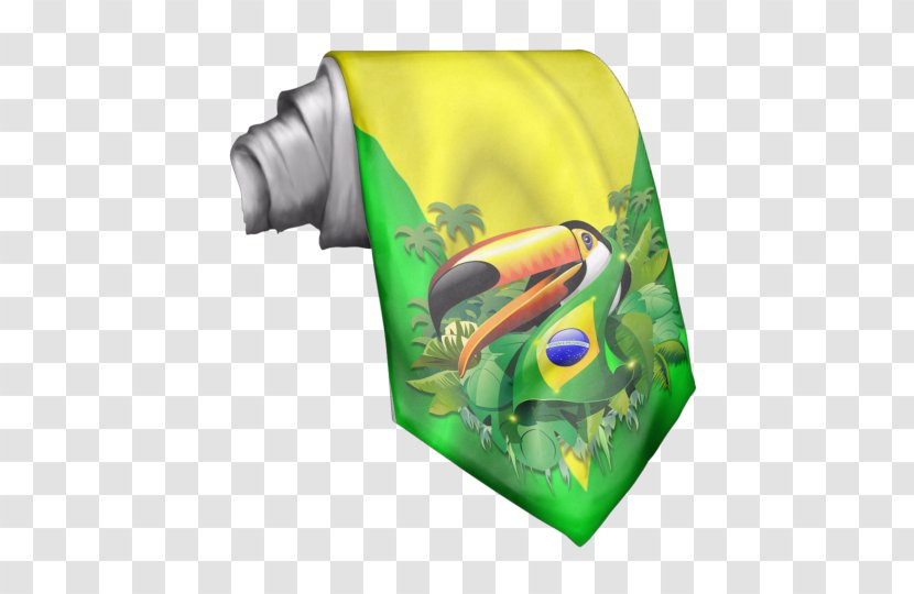 Necktie T-shirt Scarf Flag Of The United States - Brazil - Toucan Habitat Transparent PNG