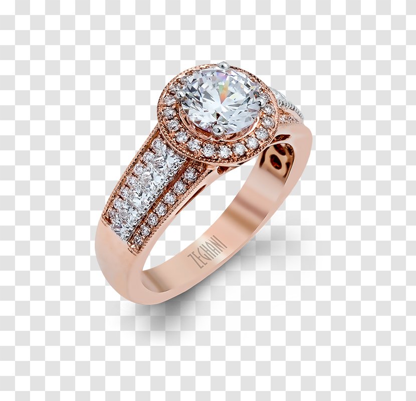 Jewellery Engagement Ring New York Gemstone - Princess Cut Transparent PNG