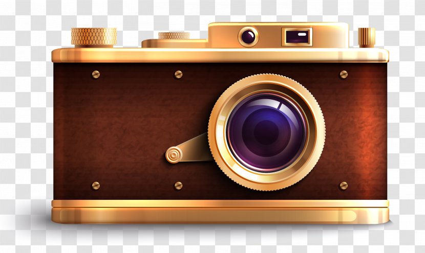 Camera Photography Lens Flare Icon - Photographer - Beautifully Realistic Retro Transparent PNG