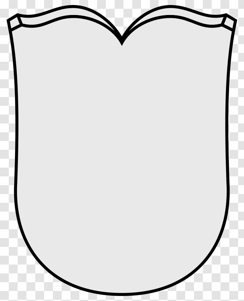 Shield Escutcheon Coat Of Arms Clip Art - Line Transparent PNG