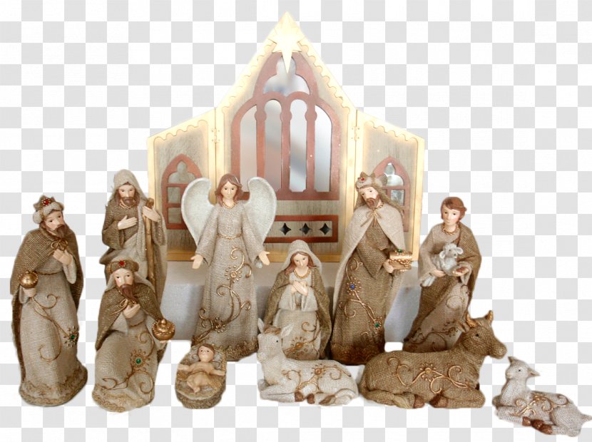 Nativity Scene Christmas Export Import Plastic - Ceramic Transparent PNG