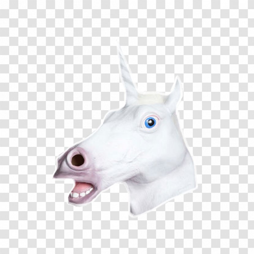 Snout Legendary Creature - Neck - Unicorn Head Transparent PNG