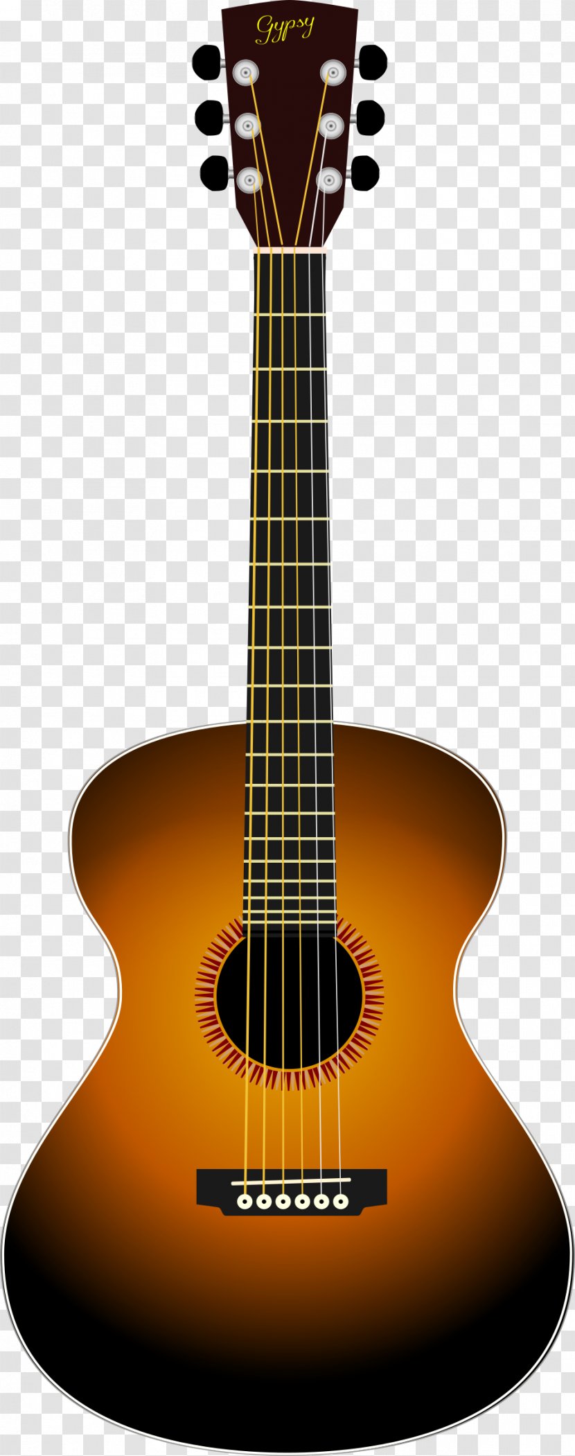 Gibson Flying V Steel-string Acoustic Guitar Clip Art - Flower - Sunburst Transparent PNG
