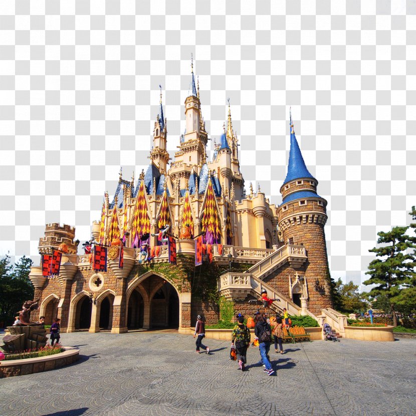 Walt Disney World Sleeping Beauty Castle Hong Kong Disneyland Tokyo The Company - Tourism Transparent PNG