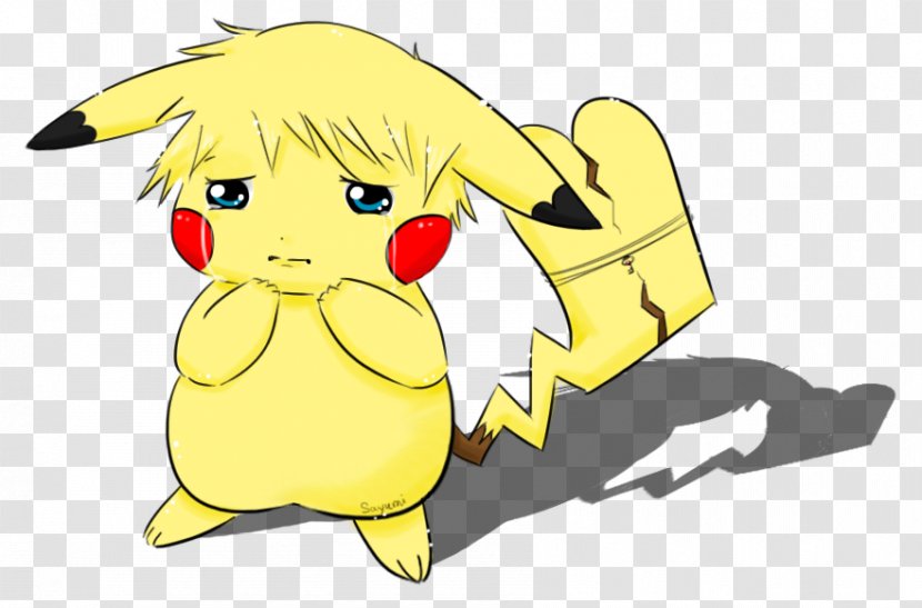 Pikachu DeviantArt Drawing Pokémon Pichu - Cartoon Transparent PNG