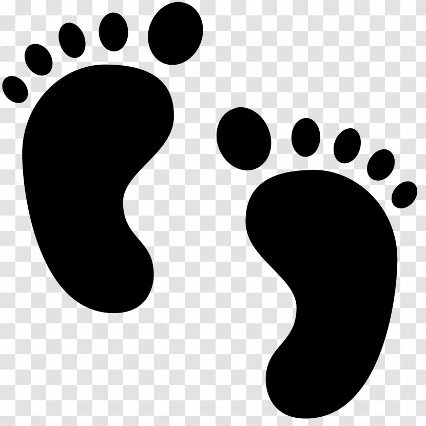 Footprint Clip Art - Silhouette - Steps Transparent PNG