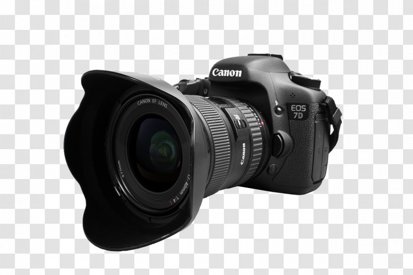 Canon EOS 7D 5D Mark III Camera Digital SLR - Accessory - Physical Map Lens Transparent PNG