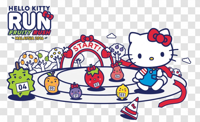 Hello Kitty Fruity Rush 12Fly.com.my Merchandising 0 - Cartoon - Carnival Games Transparent PNG