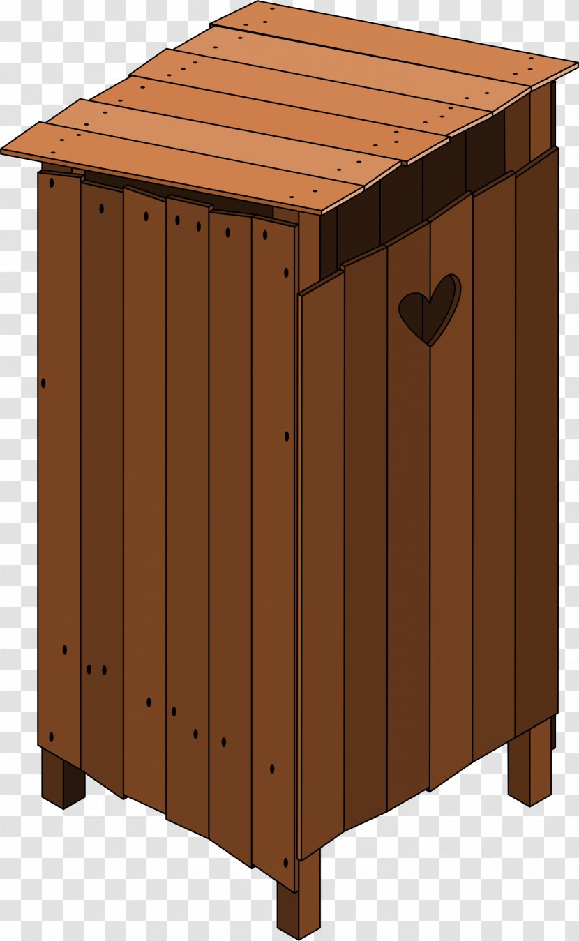 Clip Art Toilet Pit Latrine Outhouse - Rectangle Transparent PNG