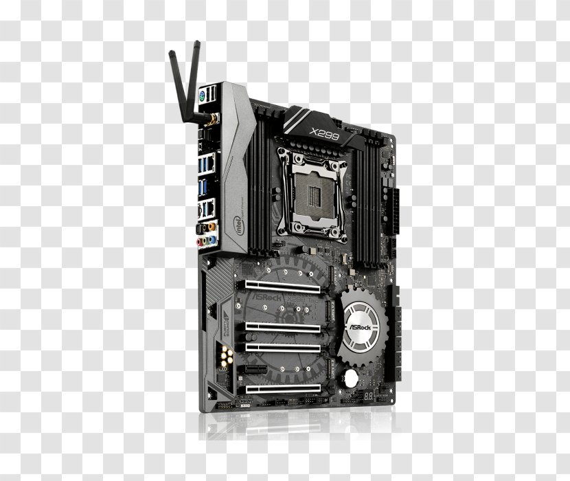 Intel X299 LGA 2066 Computer System Cooling Parts Motherboard - Lga Transparent PNG