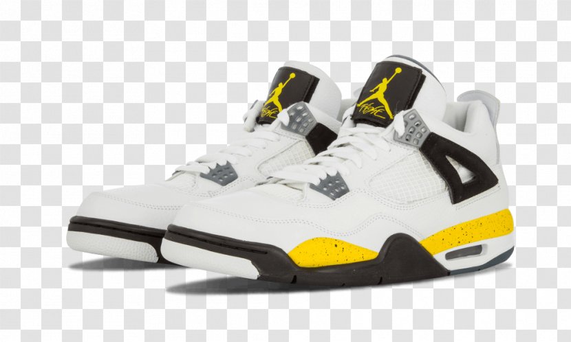 Air Jordan Shoe Sneakers Nike Blue - Footwear - Retro Sunbeams With Yellow Stripes Transparent PNG