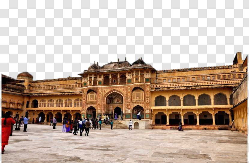 Amer Fort Taj Mahal Jal Hawa The Red - Classical Architecture - India Amber Landscape Twelve Transparent PNG