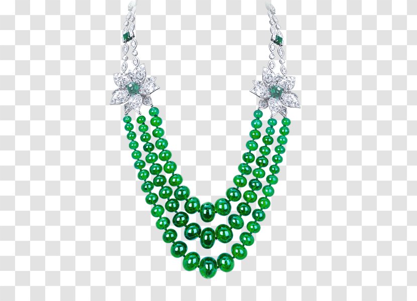 Emerald Earring Pearl Necklace Jewellery - Jewelry Making Transparent PNG