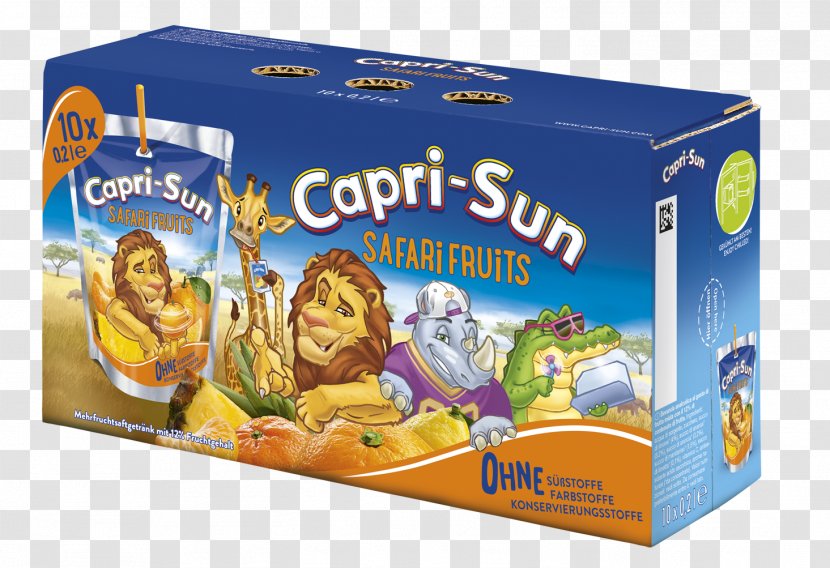 Spezi Juice Fizzy Drinks Capri Sun Cola - Food Transparent PNG