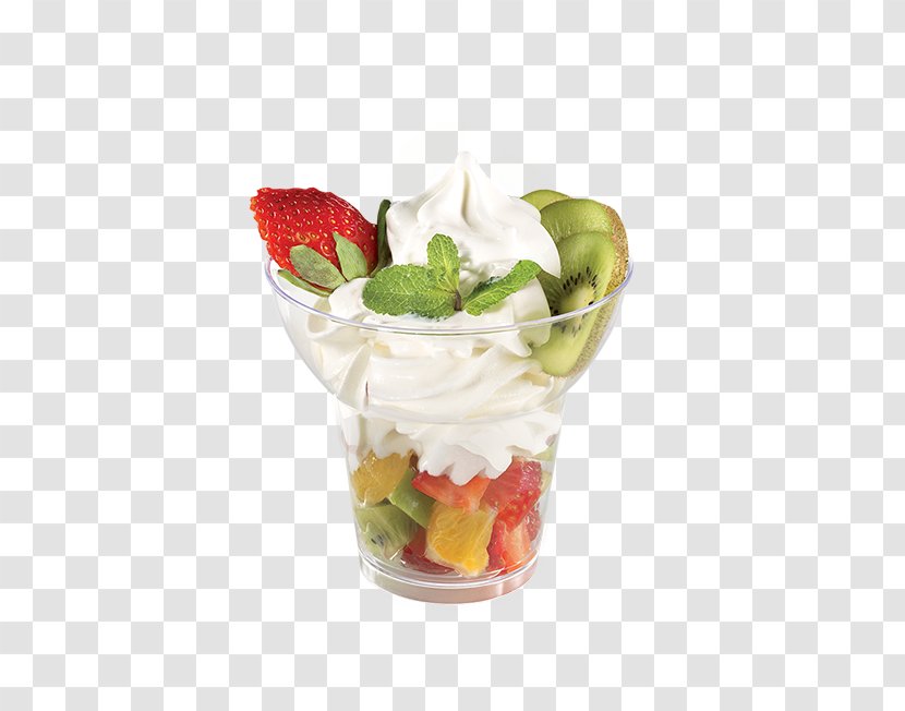 Sundae Frozen Yogurt Fruit Salad Ice Cream - Food Transparent PNG