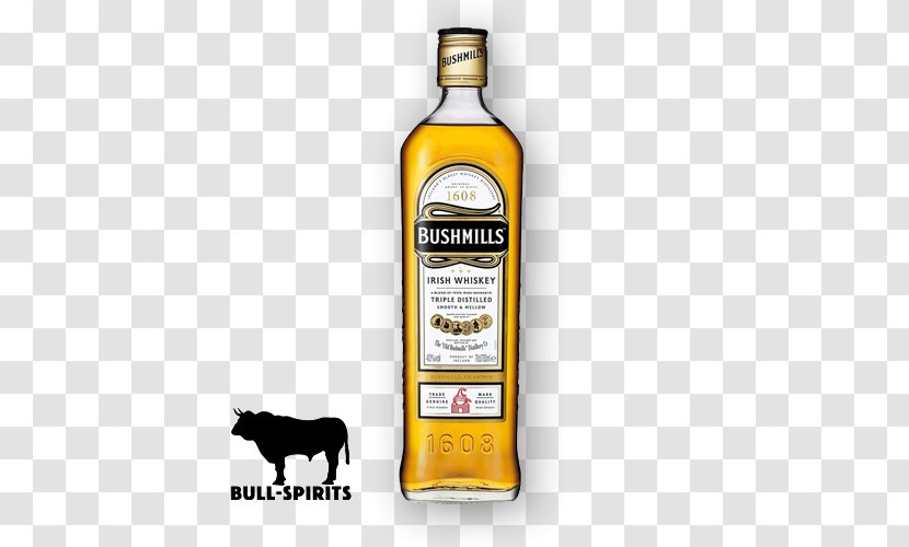 Liqueur Old Bushmills Distillery Irish Whiskey Distilled Beverage - Alcoholic - Dunhambush Limited Transparent PNG