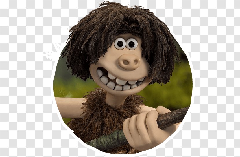 Early Man Nick Park Thongo Grubup Treebor - Character - Prehistoric Transparent PNG