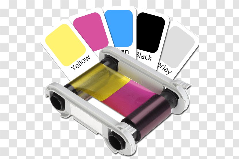 Color Printing Ribbon Evolis Transparent PNG
