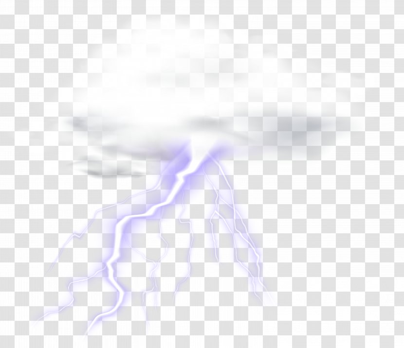 Blue Graphics Font Pattern - Violet - Lightning Cloud Transparent Clip Art Image Transparent PNG