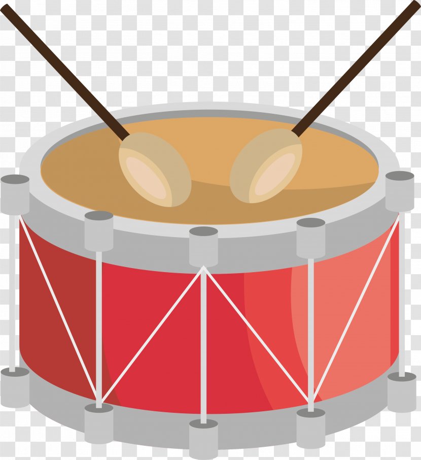 Drums Download Cartoon - Heart - Red Jazz Transparent PNG