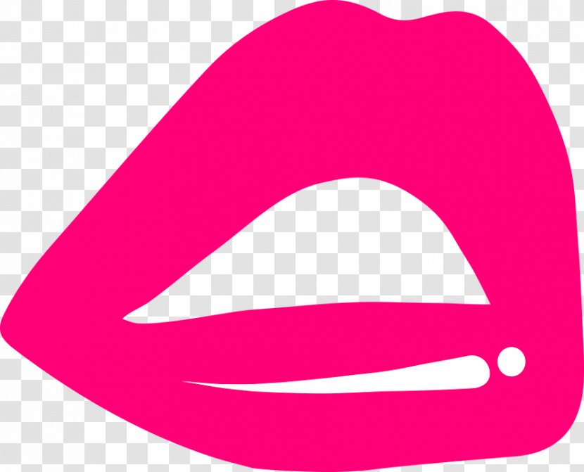 Clip Art Mouth Kiss Lipstick - Pink Transparent PNG