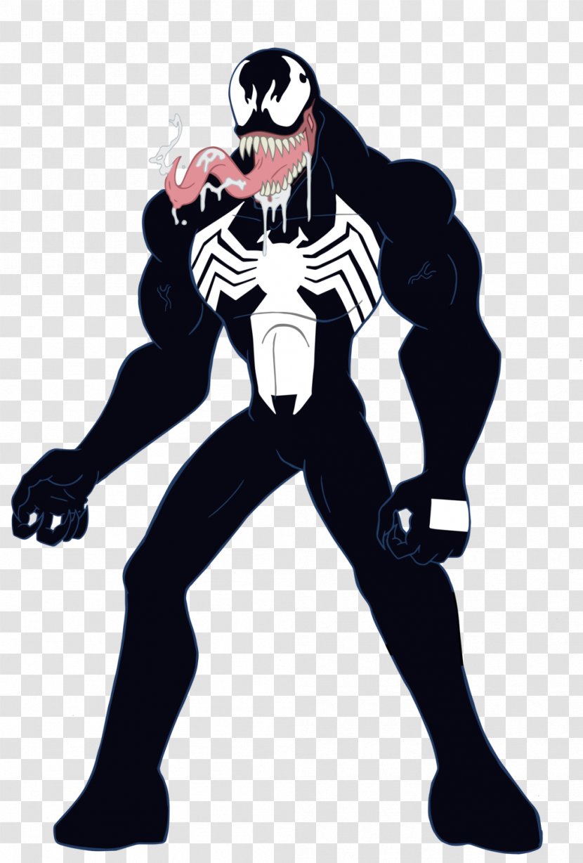 Venom Spider-Man Eddie Brock Sunset Shimmer Art - Headgear Transparent PNG