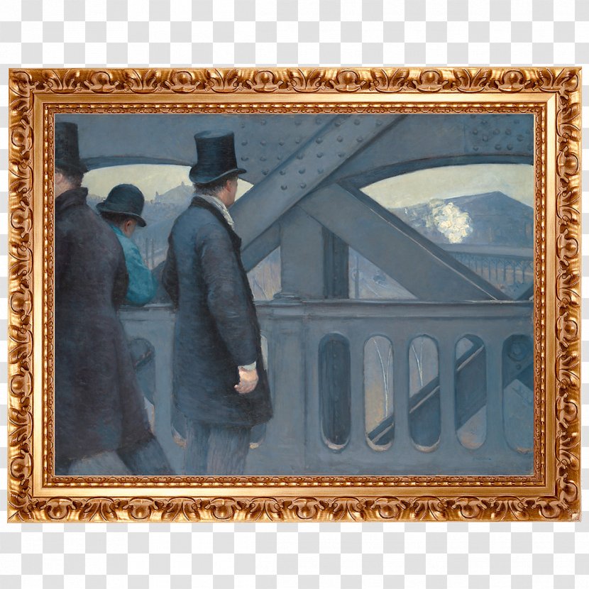 Nineteenth-century Europe Le Pont De L'Europe Kimbell Art Museum Painting - Stock Photography Transparent PNG